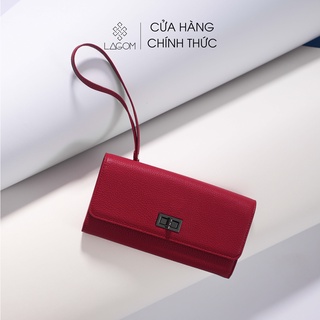 Ví nữ dáng dài da thật LAGOM - Togo Clutch - có móc đeo cổ tay