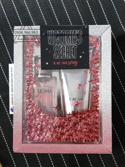 [Auth] Gift set xịt thơm và dưỡng da dòng cao cấp Victoria's Secrect | Thế Giới Skin Care