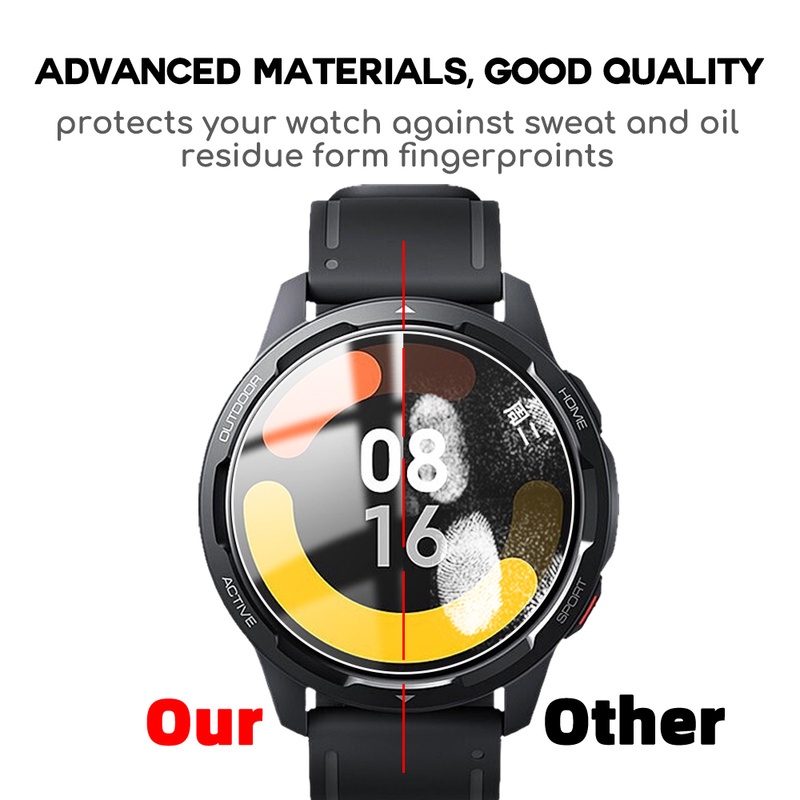 1 Kính Cường Lực Trong Suốt HD Bảo Vệ Màn Hình Chống Trầy Cho Xiaomi Watch S1 Active