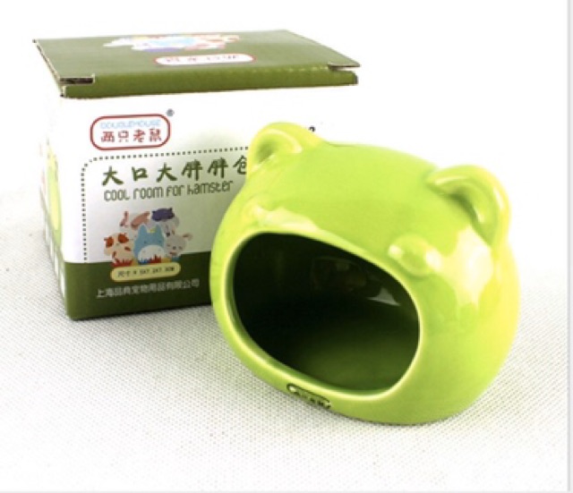 Nhà ngủ sứ cho hamster, nhà gấu mèo. Kích cỡ lớn và nhỏ