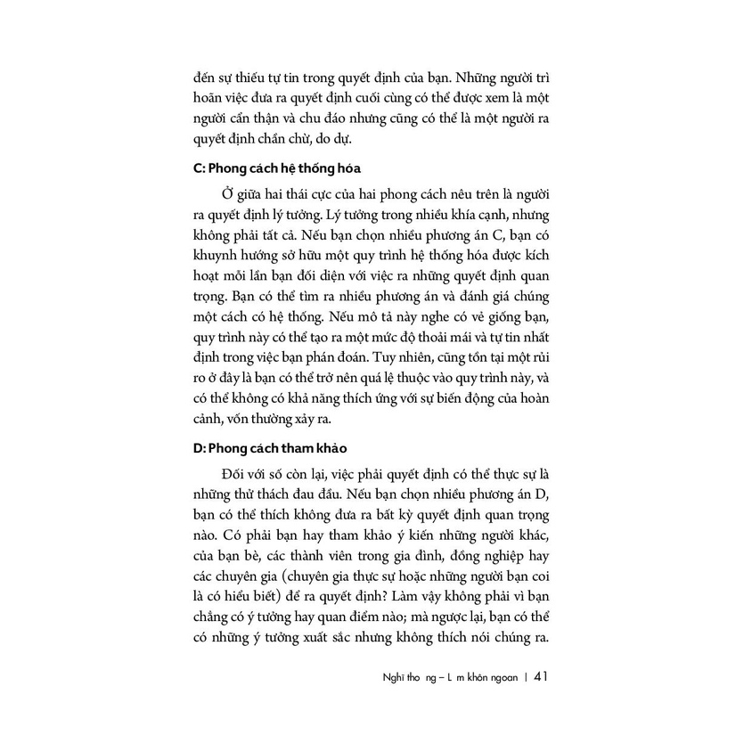 Sách - Nghĩ Thoáng - Làm Khôn Ngoan Tặng Kèm Bookmark