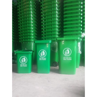 Thùng rác nhựa công cộng 120L (hàng nhập khẩu)