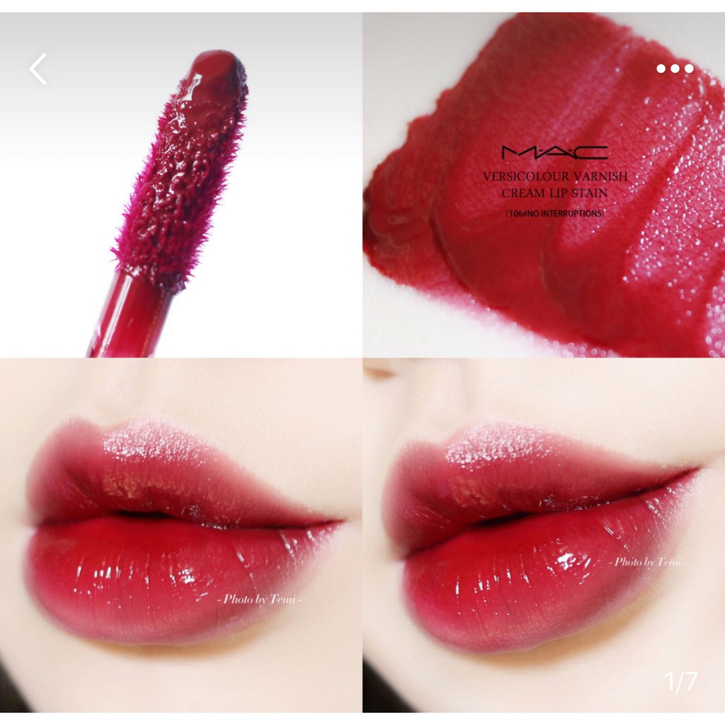 MAC - Son kem bóng Versicolor Varnish Cream Lip Stain