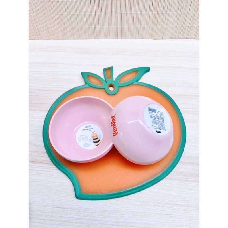 Hộp 2 chén nhựa Inochi