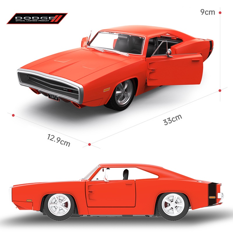 RASTAR Xe Hơi Đồ Chơi Điều Khiển Từ Xa Dodge Charger R/T RC 1:16