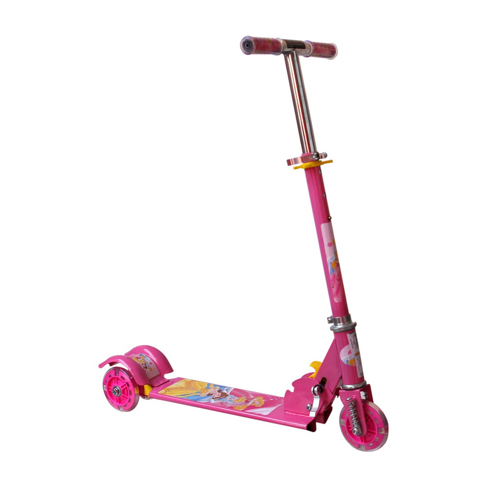 XE TRƯỢT SCOOTER 3 BÁNH CÓ ĐÈN GIẢM SÓC CHO BÉ YÊU [LOẠI XE TO]