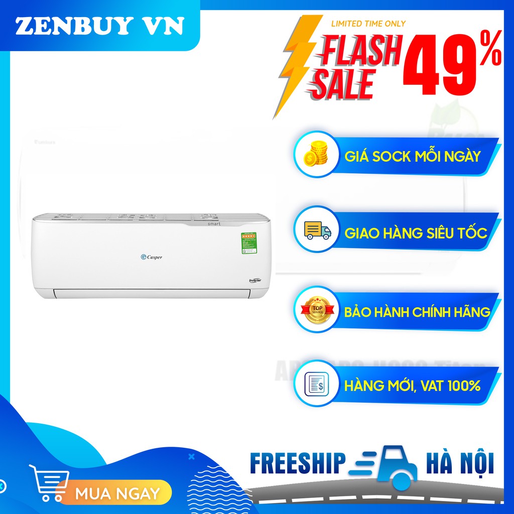 Máy lạnh Casper 2 chiều 2 HP 18000BTU Inverter GH-18TL32