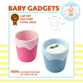Cốc uống nước cho bé ăn dặm platinum silicone KUB