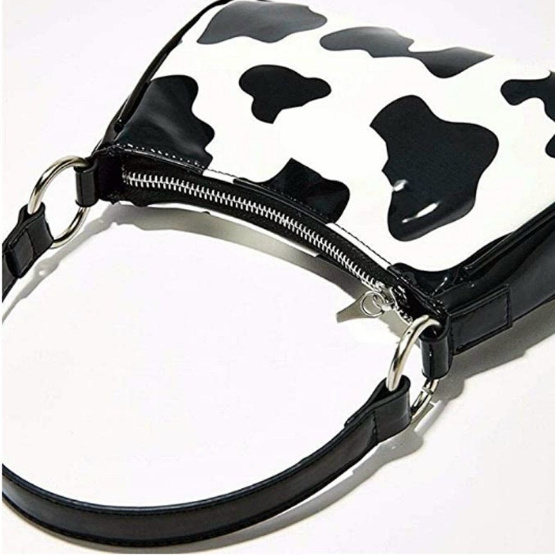 Túi đeo vai, kẹp nách hình vân da bò sữa Da PU mềm phong cách C159