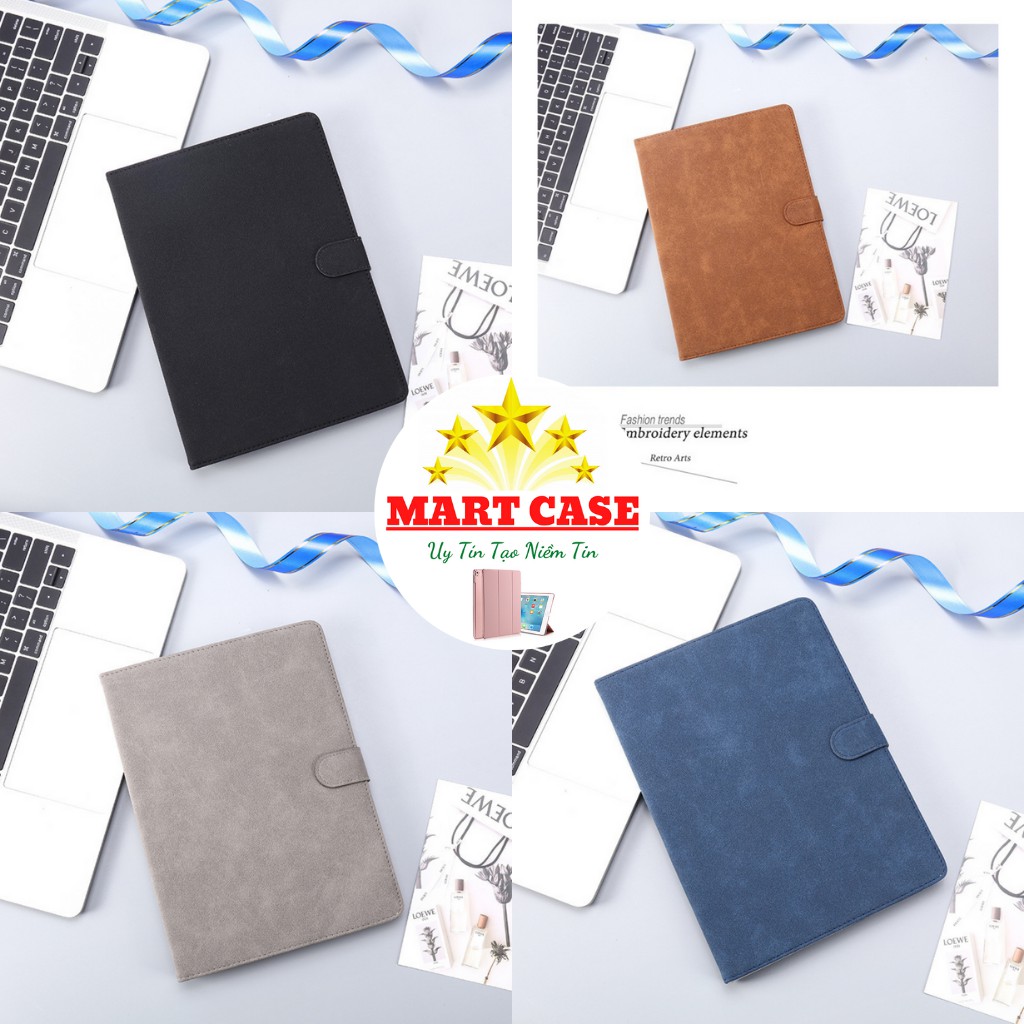 Bao da ipad khuy cài cực chất ốp ipad gen 8 10.2 gen 7/Pro 11/9.7/10.5/Air 3/Air 2/Air1/2017/2018...MART CASE | BigBuy360 - bigbuy360.vn