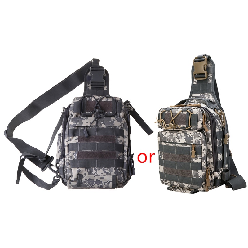 QQ Túi Đeo Vai Đựng Dụng Cụ Câu Cá Trọng Lượng Nhẹ Tiện Dụng