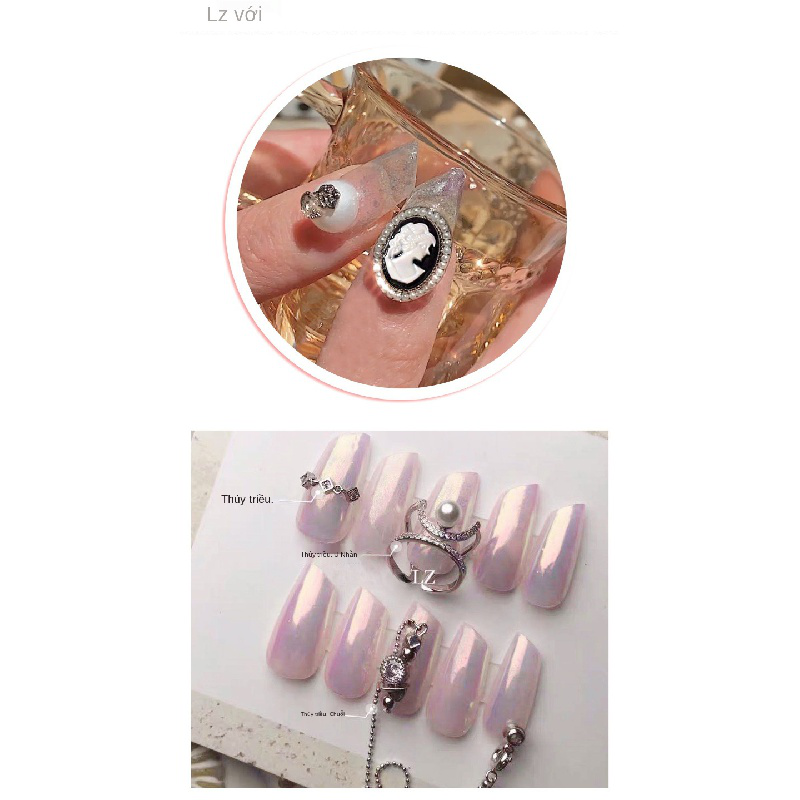 Set Phụ Kiện Trang Trí Móng Tay Nghệ Thuật Sang Trọng