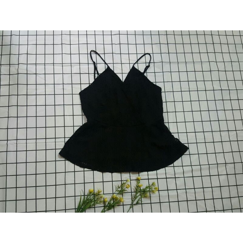 ÁO PEPLUM HAI DÂY DỄ THƯƠNG