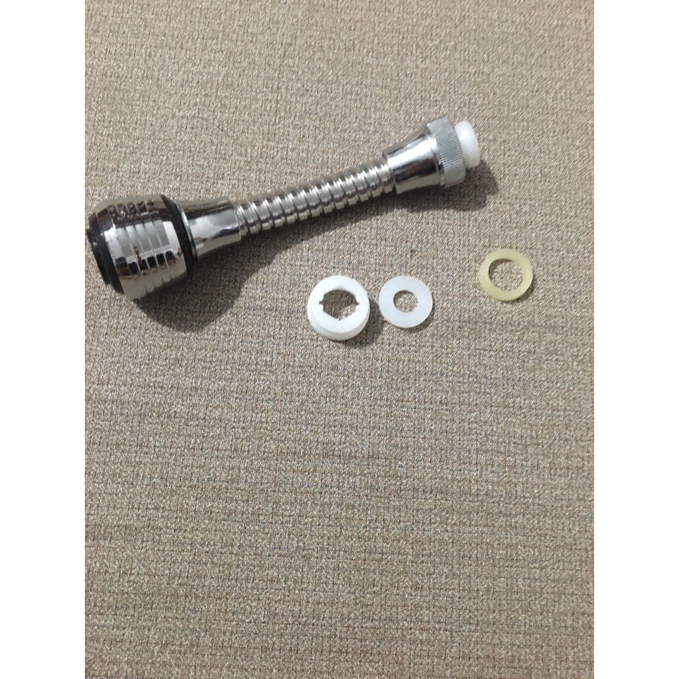 Đầu vòi tăng áp tạo bọt xoay 180 độ