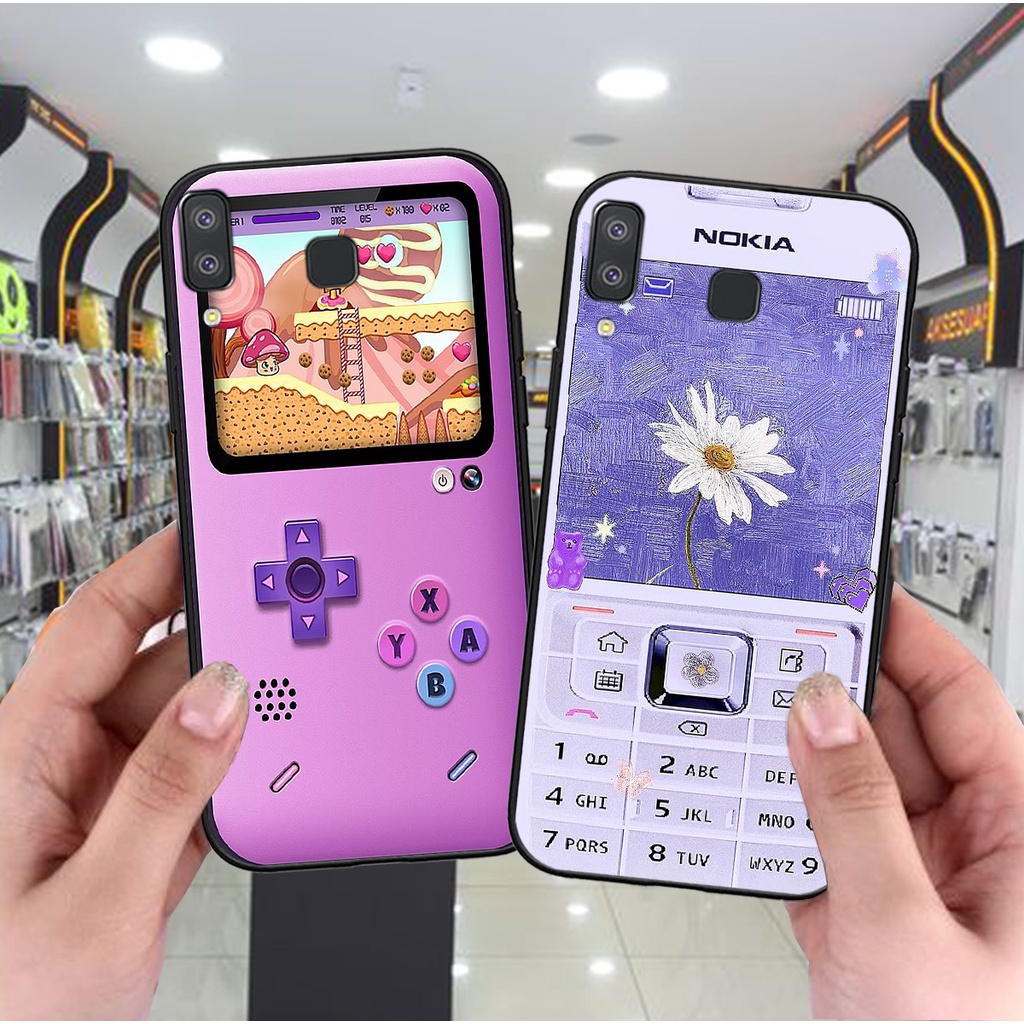 Ốp Samsung A8 star / A9 star bộ hình điện thoại nokia huyền thoại , BTS , Vpop cute
