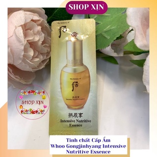Gói Sample Whoo Intensive Nutritive Essence 1ml Tinh Chất Dưỡng Da