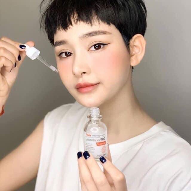 Huyết thanh làm trắng da 7 Day whitenning program glutathione 700 V-ample 30ml angels liquid - Chính hãng