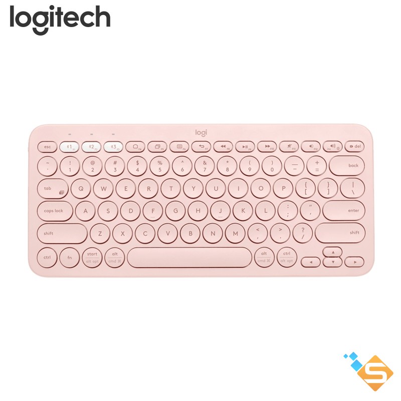 Bàn phím Bluetooth Logitech K380 Multi-Device - Kết nối Bluetooth cùng lúc 3 thiết bị