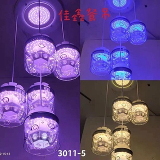 Đèn Thả 5 Chao - Đèn Trang Trí Phòng Bếp