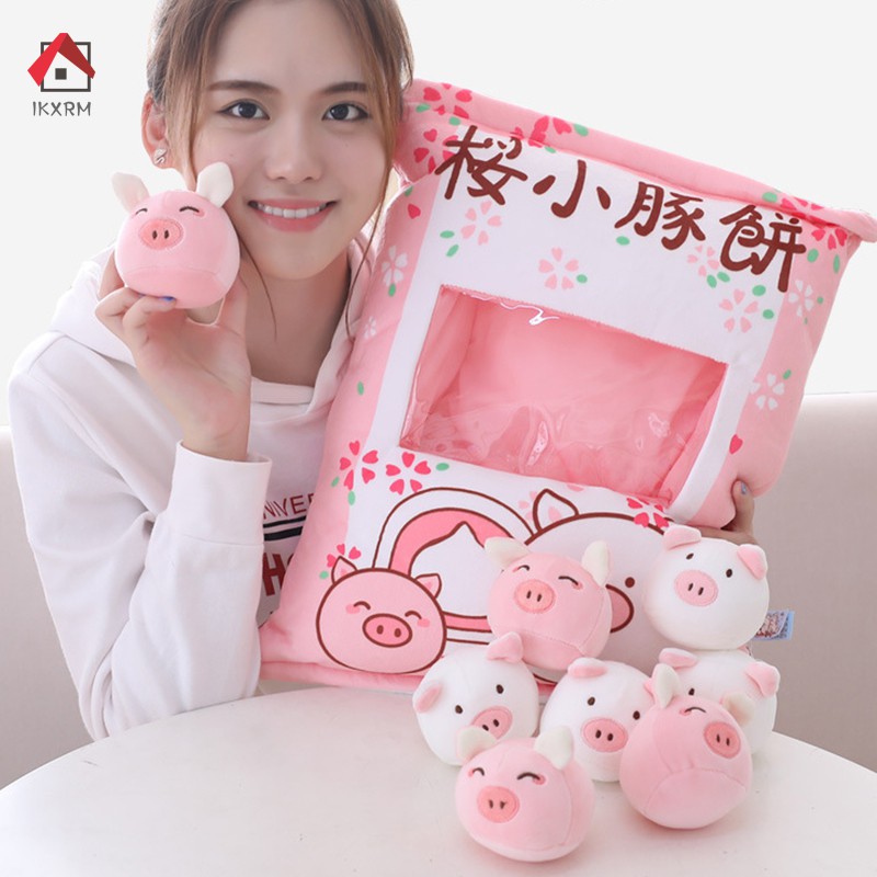 Đồ chơi nhồi bông Hình Bánh Pudding Cho Văn Phòng