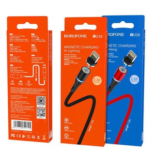 [FREESHIP] CÁP SẠC TỪ HÍT NAM CHÂM BOROFONE BU16 (IPHONE, TYPE-C, MICRO-USB)