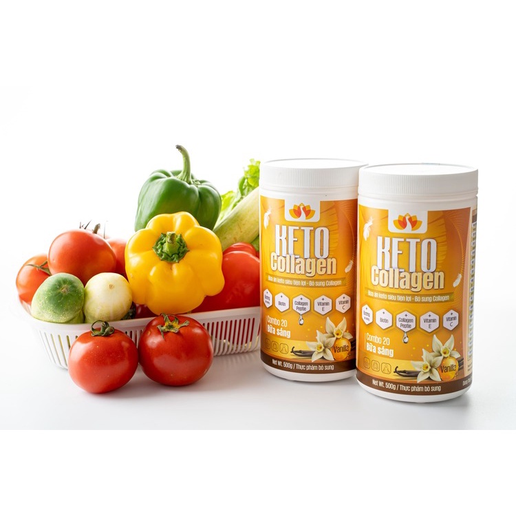 Combo 2 Sữa Lắc Keto Collagen - Giảm 3 - 7 cân sau 1 liệu trình - Keto Collagen: Không Đói Không Mệt