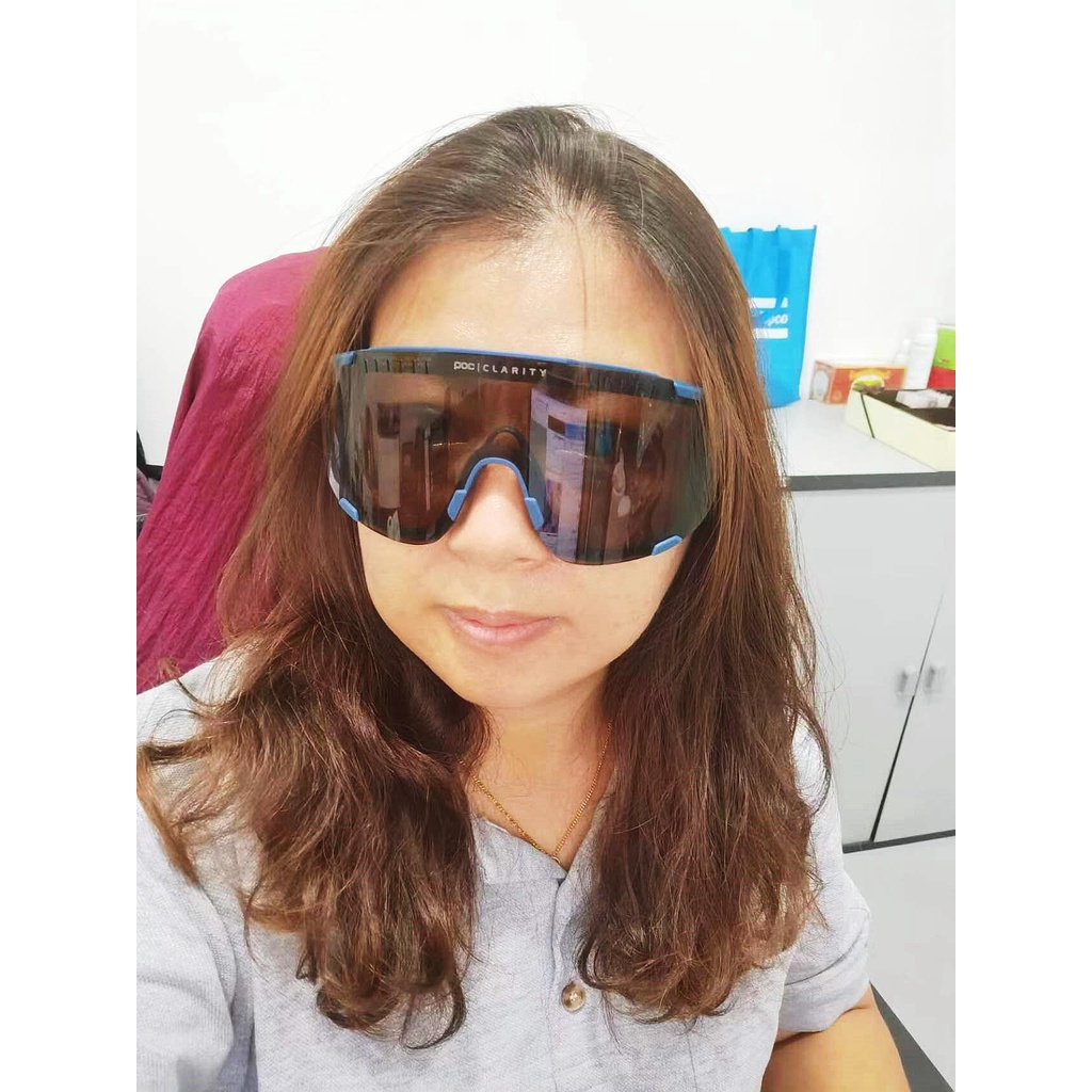 Kính xe đap POC Kính Mát Phân Cực 4 Tròng Phân Cực Cho Nam Nữ Chạy Xe Đạp Leo Núi