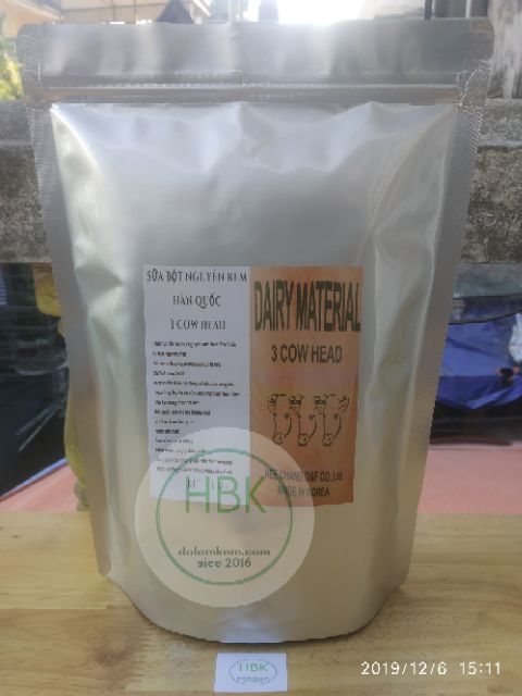Sữa bột nguyên kem hàn quốc 1kg