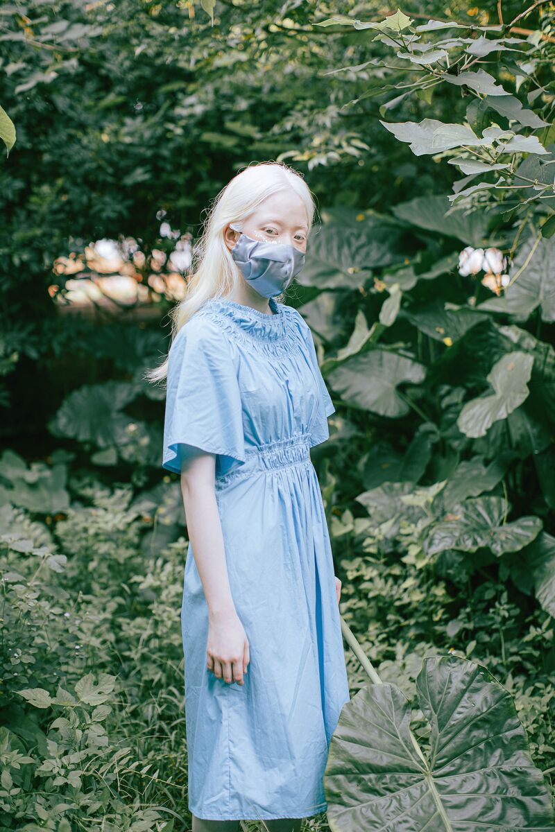 CCHAT Váy nhún cổ TS phối khóa Q6323 | BigBuy360 - bigbuy360.vn