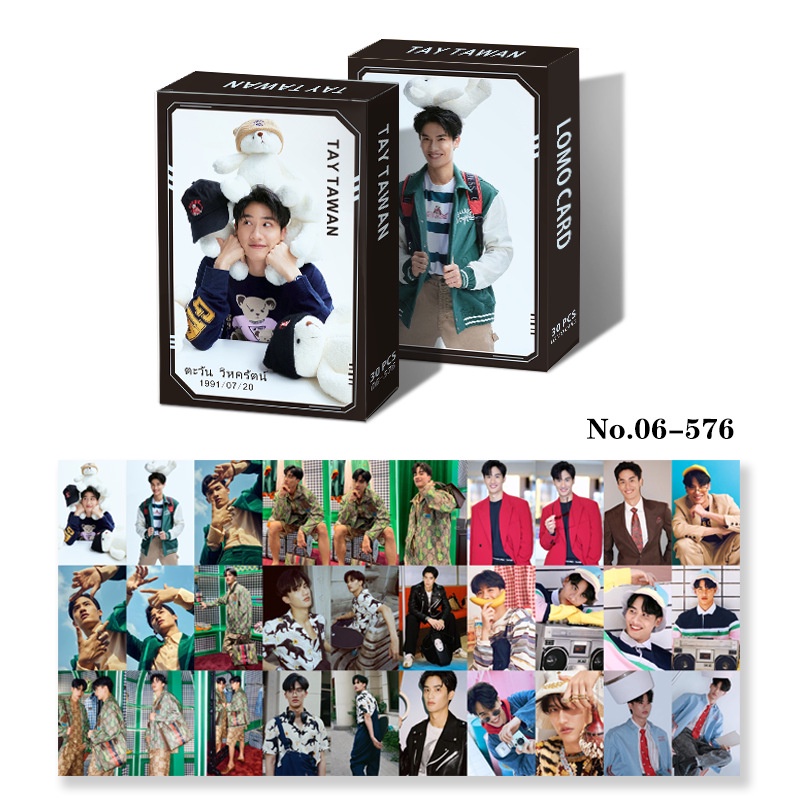 Hộp 30 Thẻ Hình F4 DEW YINWAR MewGulf OFFGUN BRIGHTWIN Photocard Lomo Card