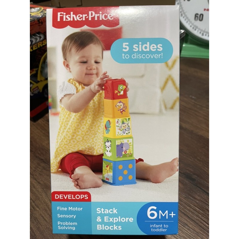 Xếp chồng Fisher Price  cho bé khám phá