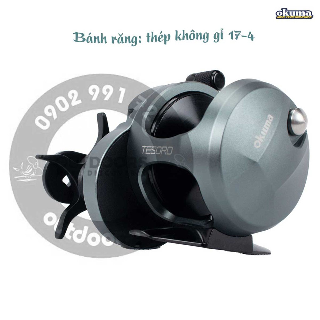 Máy câu ngang Okuma Tesoro Drag Reel SNS TSR-5NS