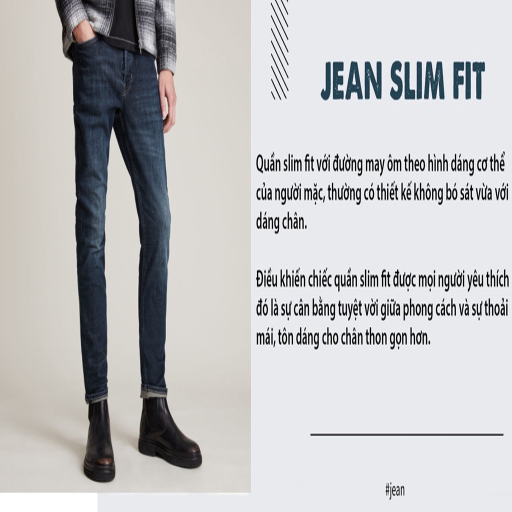 QJMG006  Quần Jean XANH ĐẬM WASH KIỂU đẹp miễn chê form slim-fit ôm vừaco giãn lên dáng cực đẹp