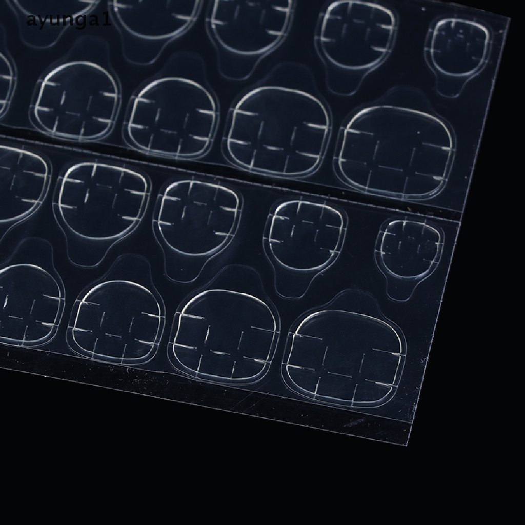 [ayunga1] 240pcs Adhesive Tape Glue Nails Sticker Acrylic DIY Double Sided False Nail Tool [new]