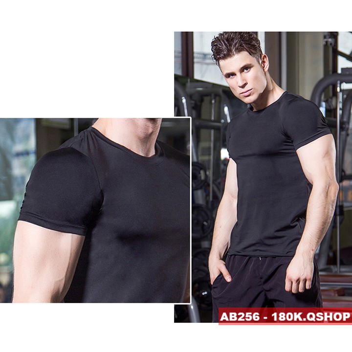 [SALE] ÁO TẬP PHÔNG GYM 4 CHIỀU ĐƠN GIẢN AB256