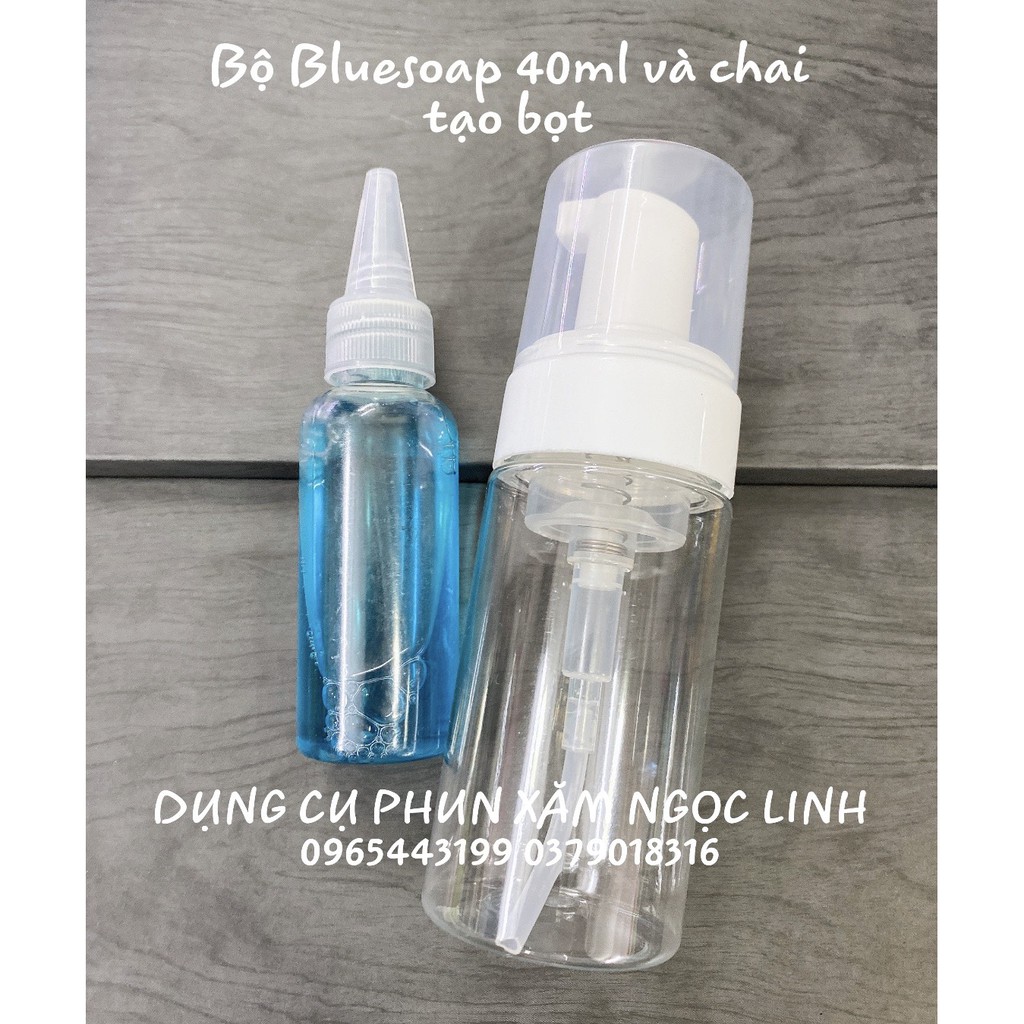 Xà phòng bọt bluesoap lau xăm 50ml