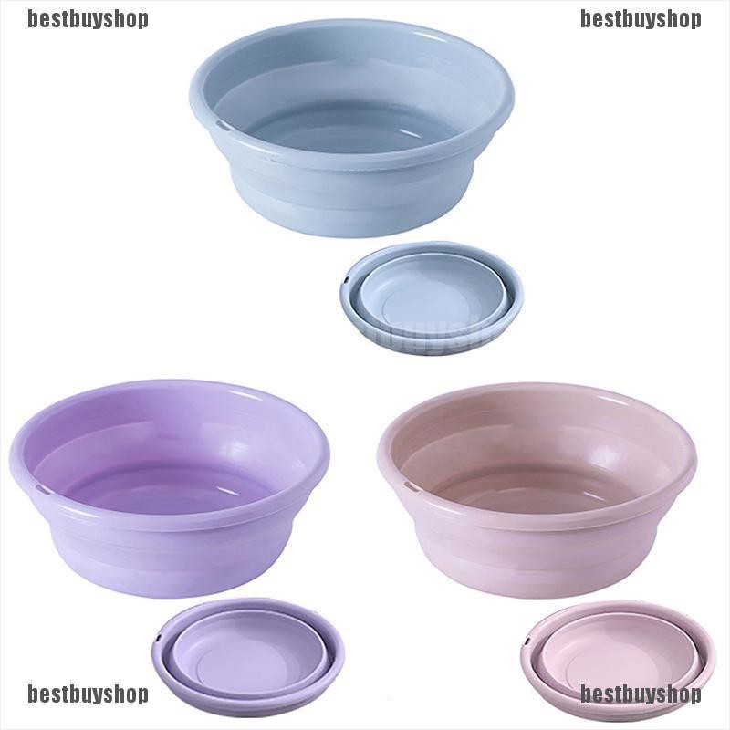 Chậu nước silicone dạng gấp thiết kế tiện lợi cho đi dã ngoại