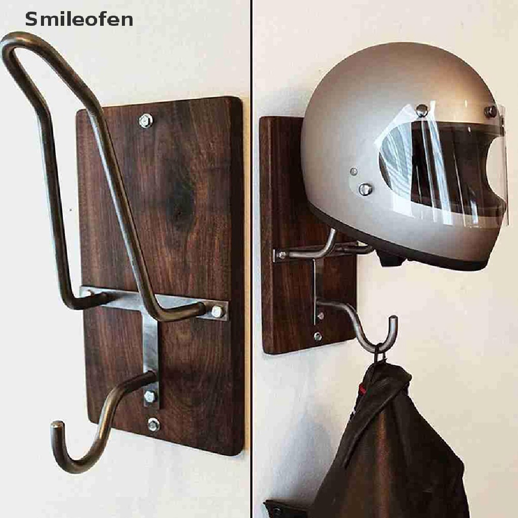 [Smileofen] Giá Đỡ Treo Mũ Bảo Hiểm Xe Máy Gắn Tường