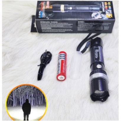 ĐÈN PIN SIÊU SÁNG POLICE USA PIN SẠC CẦM TAY TIỆN DỤNG PIN SẠC