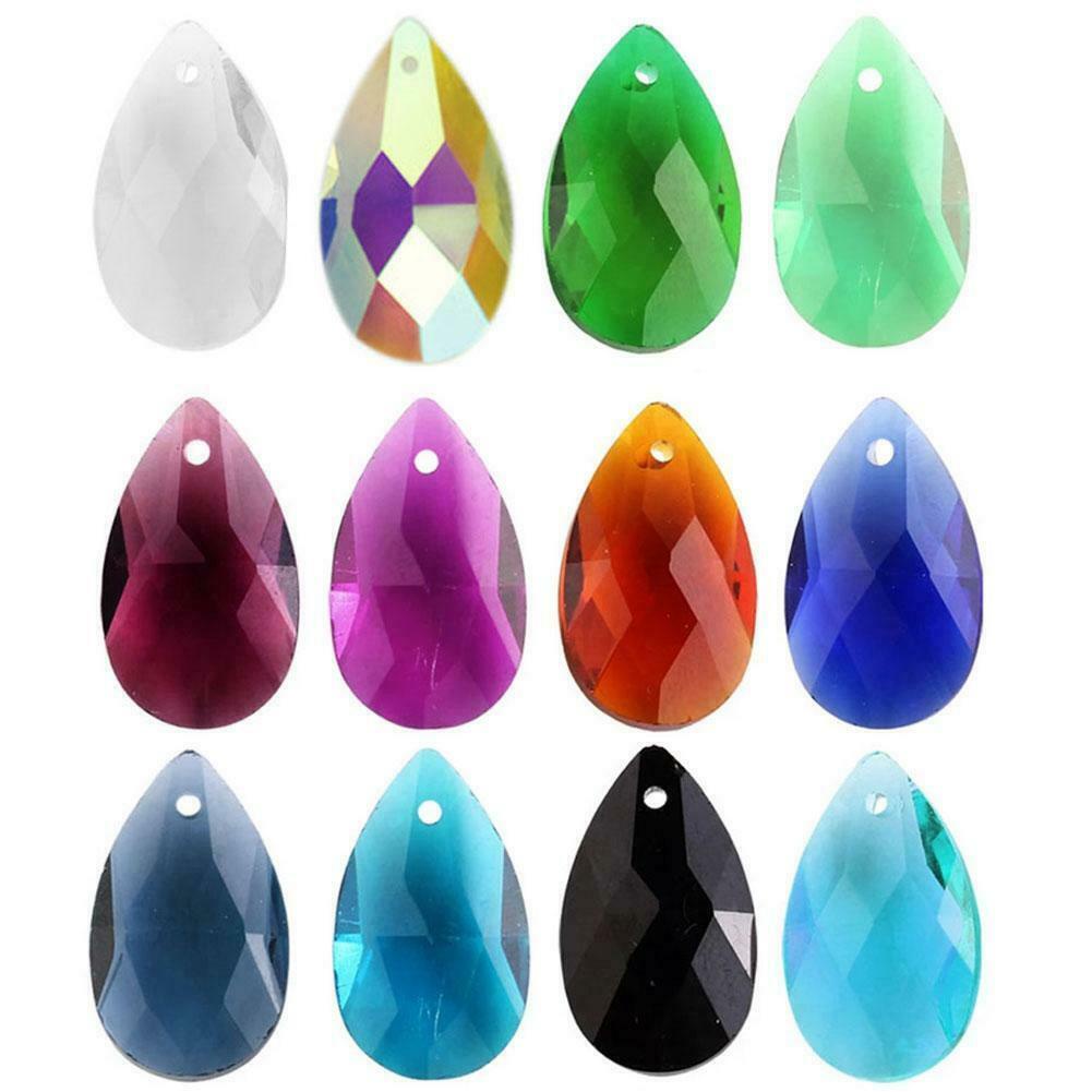1 Chuỗi Hạt Pha Lê Giọt Nước Màu Xanh Lá Dùng Trang Trí Đèn Chùm Prisms X0S1 | BigBuy360 - bigbuy360.vn