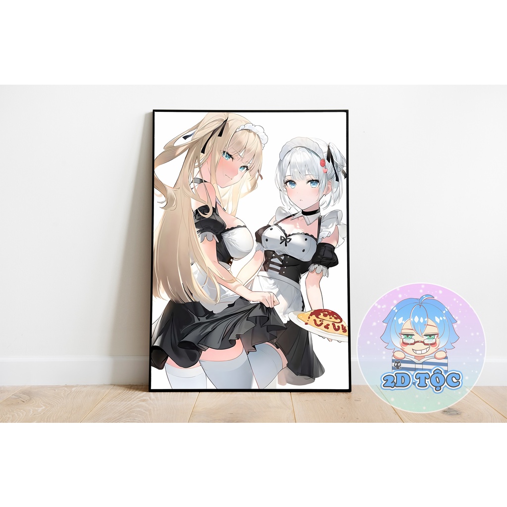TRANH POSTER A3 ANIME MANGA THÁM TỬ ĐÃ CHẾT (2) CHẤT LIỆU GIẤY CAO CẤP - 2D TỘC SHOP