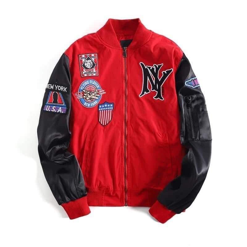 ÁO KHOÁC MLBNY BOMBER MARINE