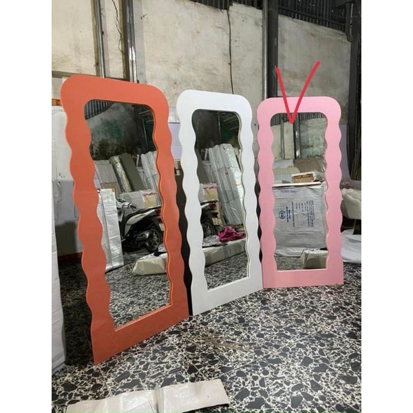 GƯƠNG LƯỢN SÓNG pastel size 170x70