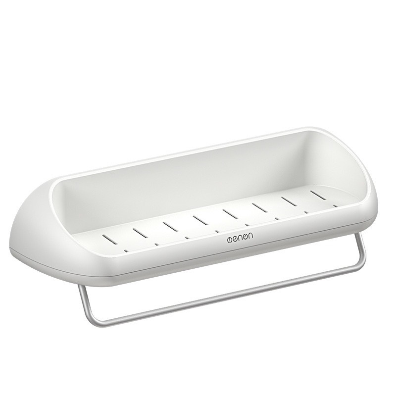 WJ338 -[Không cần khoan tường] Kệ treo xà phòng nhà tắm dán tường nhựa ABS cao cấp hàng nhập