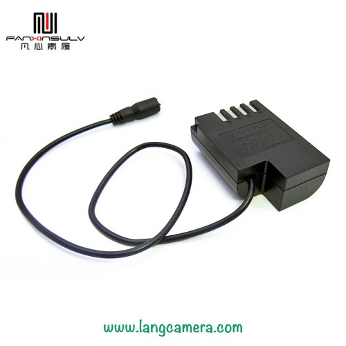 Pin Giả Cho Lumix GH5, GH4, GH3 - loại cắm điện 220v và cổng USB cho pin BLF19