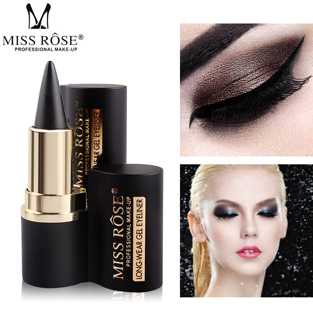 [Hàng mới về] Bút kẻ mắt MISS ROSE trang điểm mắt không bị nhòe