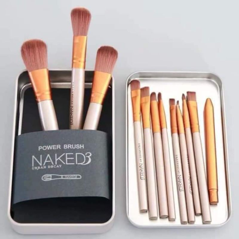 BỘ 12 CỌ TRANG ĐIỂM NAKED3