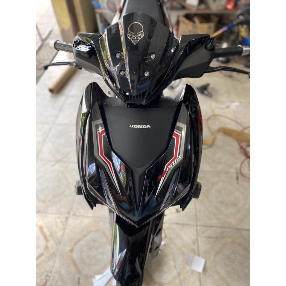 Tem Rời Winner X mẫu RS150 màu đen xám đỏ trắng