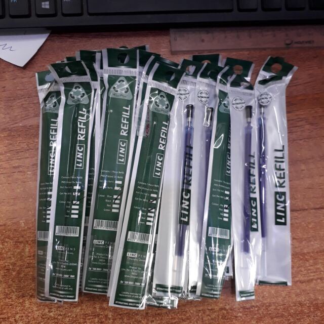 Combo 10 Ruột Bút Nước LINC Ấn Độ 0.5mm