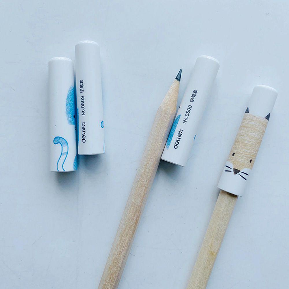 PINEVN Set 6 Nắp Đậy Bút Chì Nhiều Màu Tiện Dụng